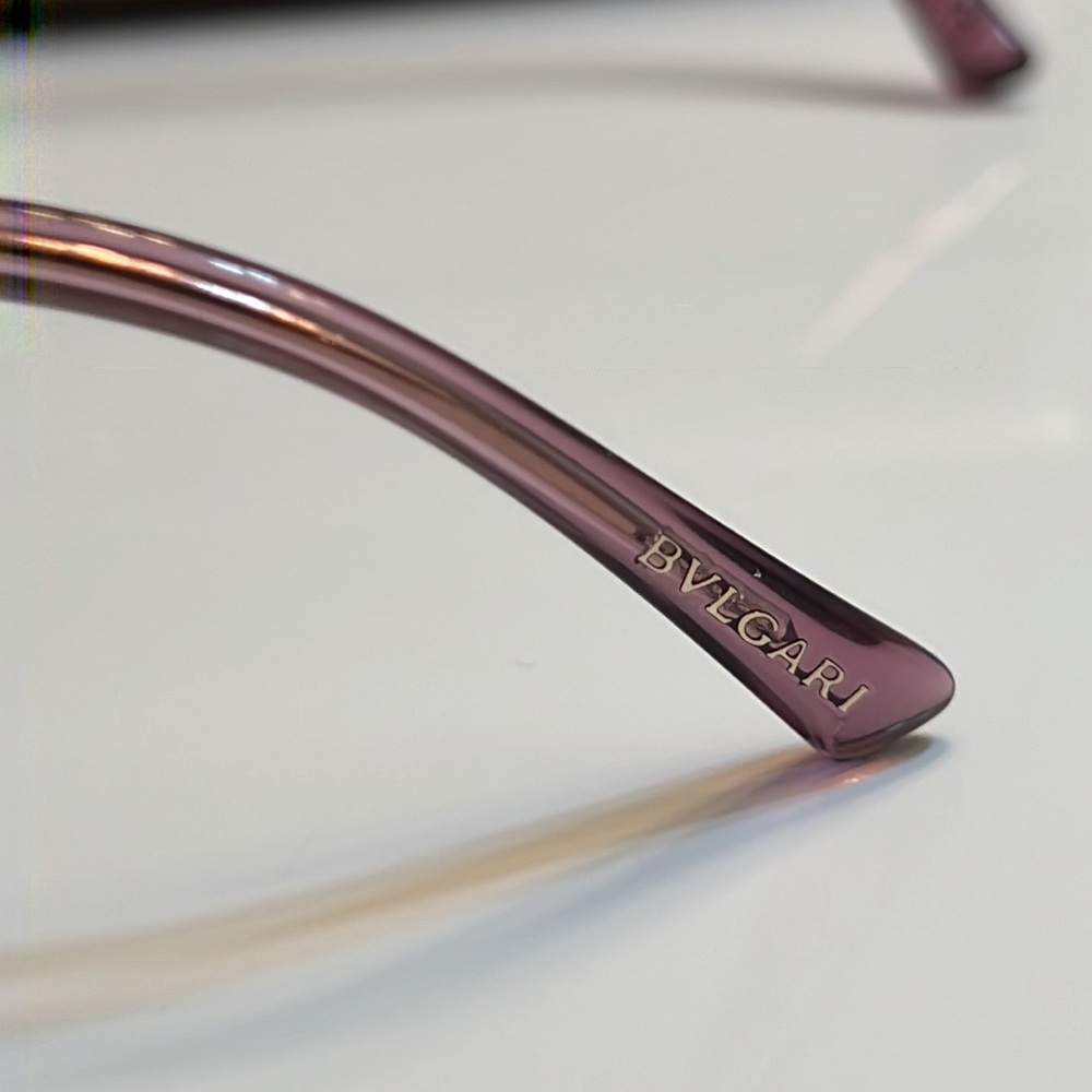 Bvlgari / Bulgari sunglasses - Rose gold/violet - Picture 10 of 13